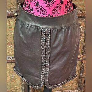 Leifsdottir leather skirt 6‎